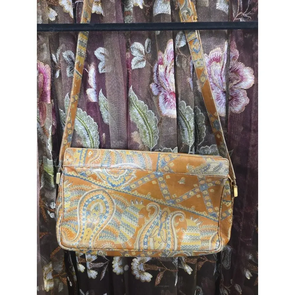 Vintage Morris Moskowitz Purse Print Shoulder Bag